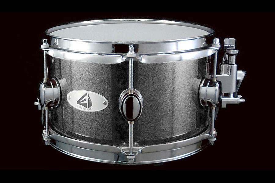 スネア ELLIS ISLAND Side Snare Drum 10x6 Platinum Onyx