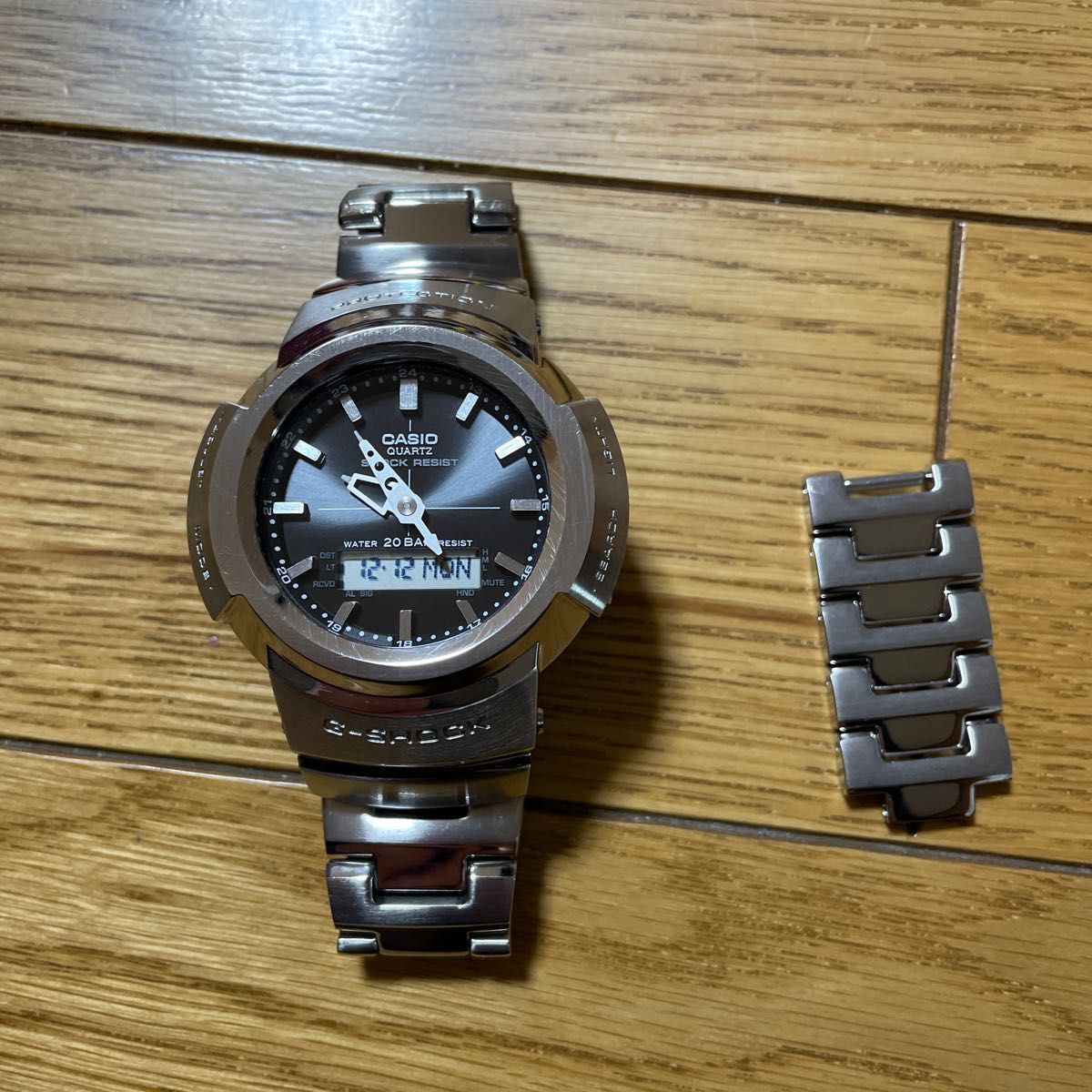 CASIO G-SHOCK AWM-500D-1A タフソーラー カシオ フルメタル 腕時計