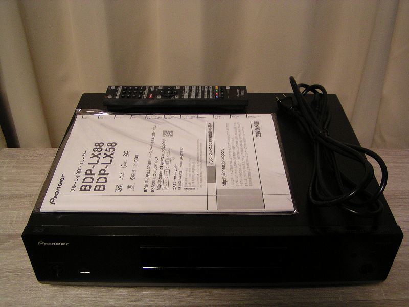☆製造終了!貴重品!PIONEER パイオニア BDP-LX58 ユニバーサルBD