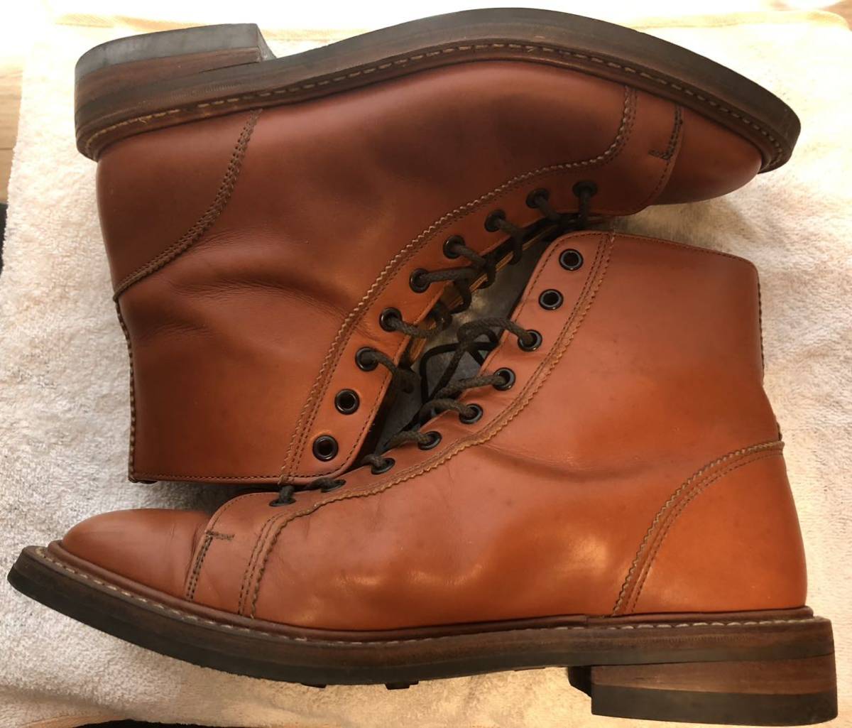 Tricker's×Paul Smith トリッカーズ×ポールスミス レザー モンキー Tricker's×Paul Smith トリッカーズ×ポールスミス レザー モンキー