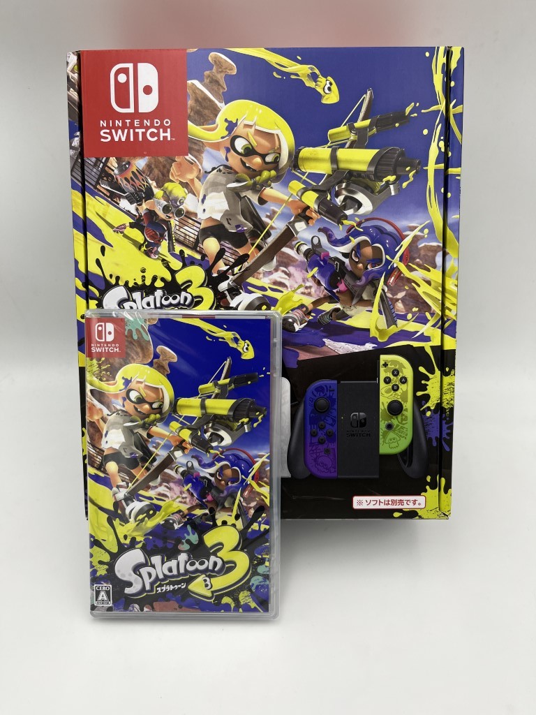 未開封、未使用品】Nintendo Switch(有機ELモデル) スプラトゥーン3
