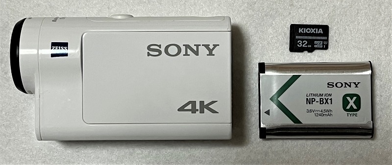 FDR-X3000 ソニー デジタルビデオカメラ アクションカム 動作確認済み