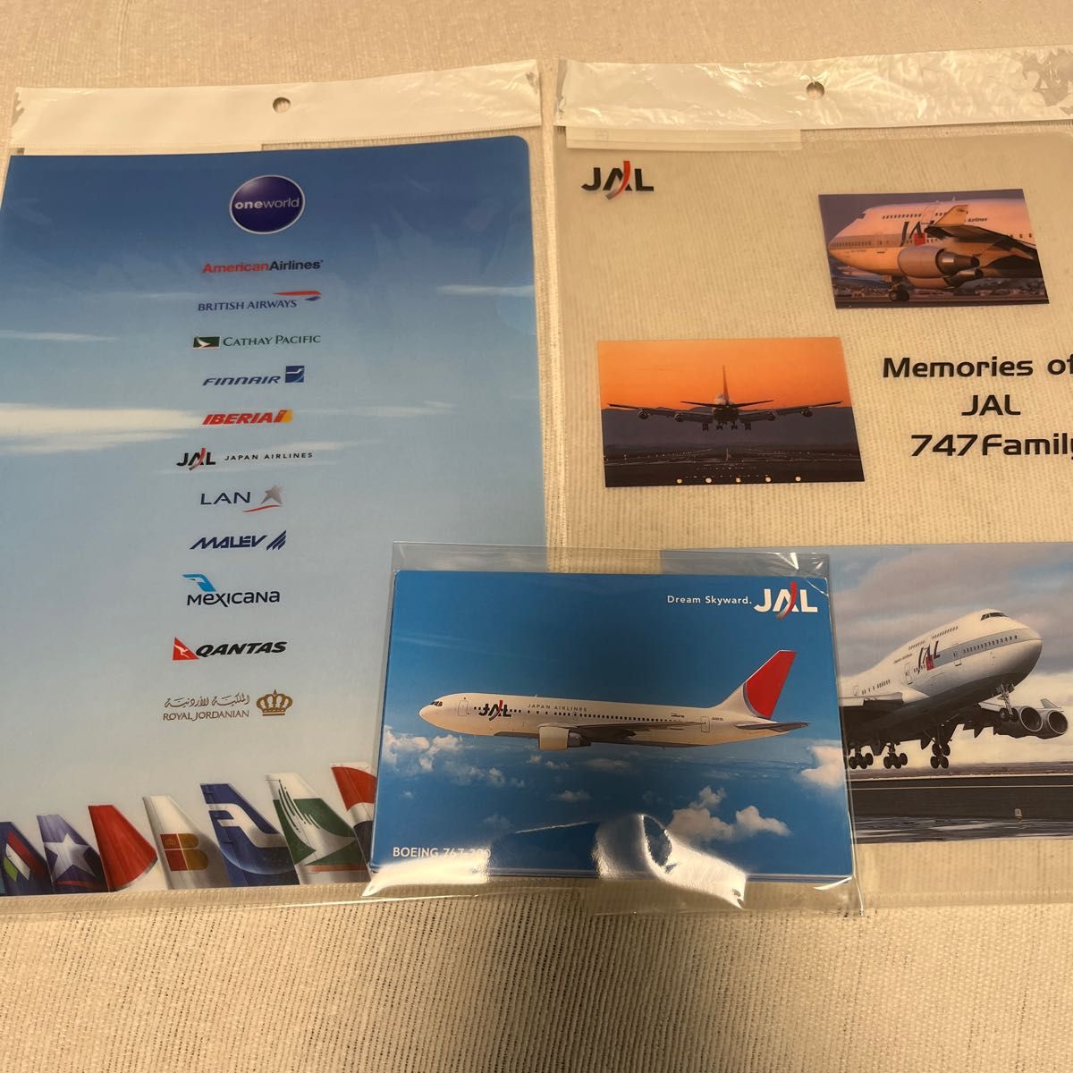 JALポストカード８枚 JALクリアファイル２枚｜PayPayフリマ