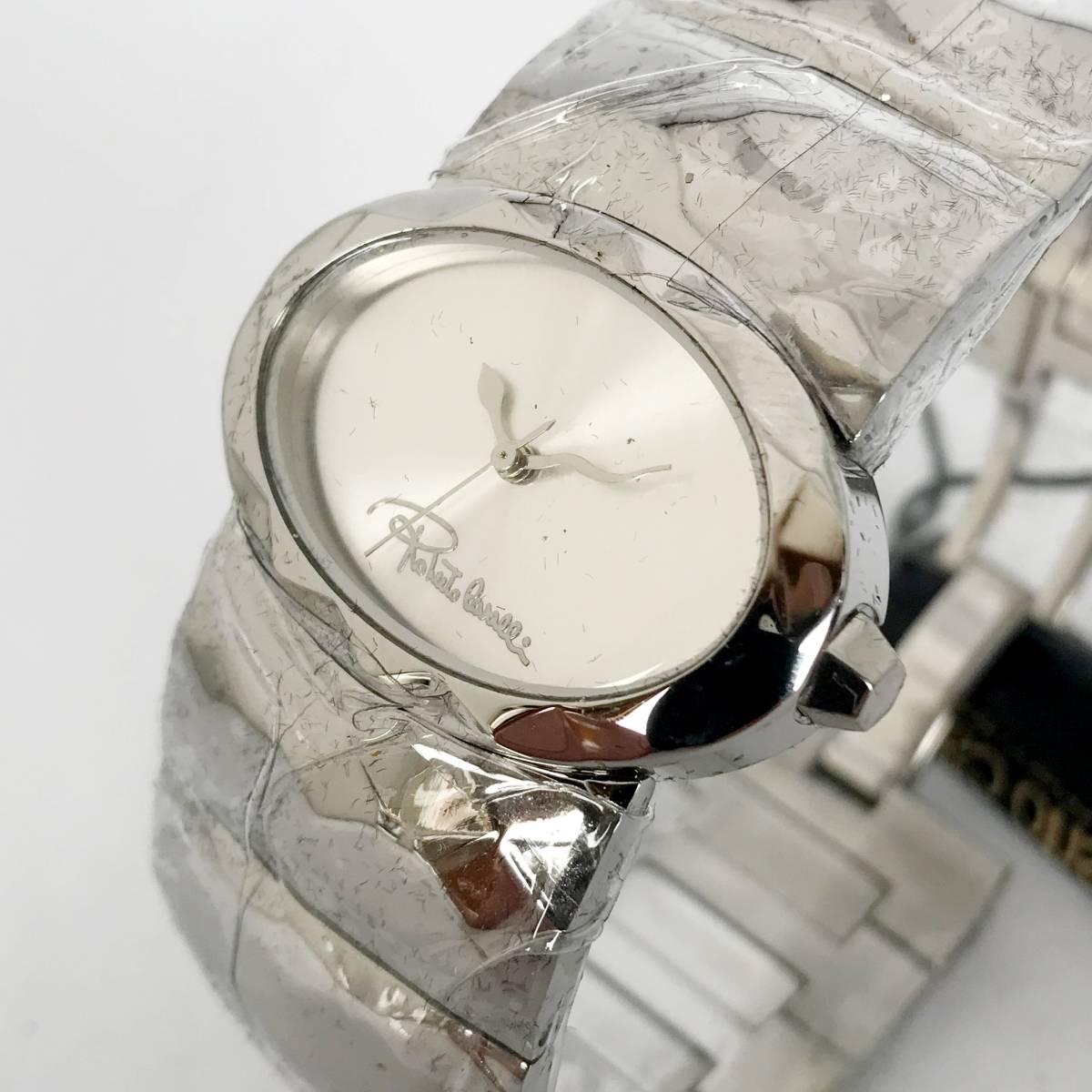 新品 人気ブランド ロヴェルトカヴァリ 婦人腕時計 ゴールドトーン