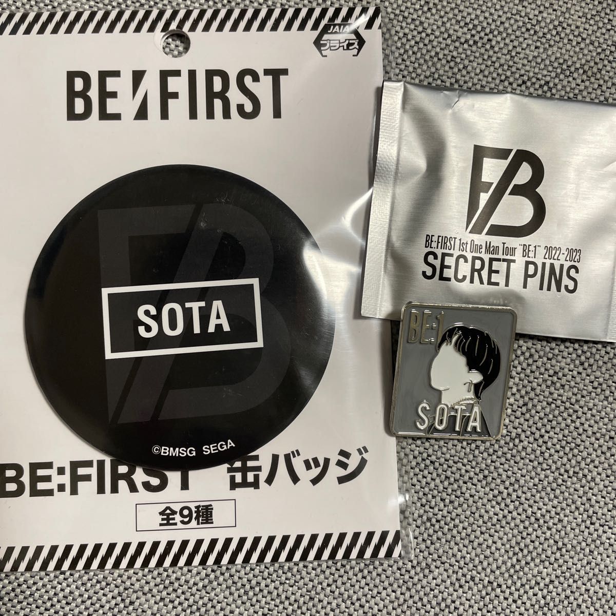 BE：FIRST SOTA　CAN バッヂ