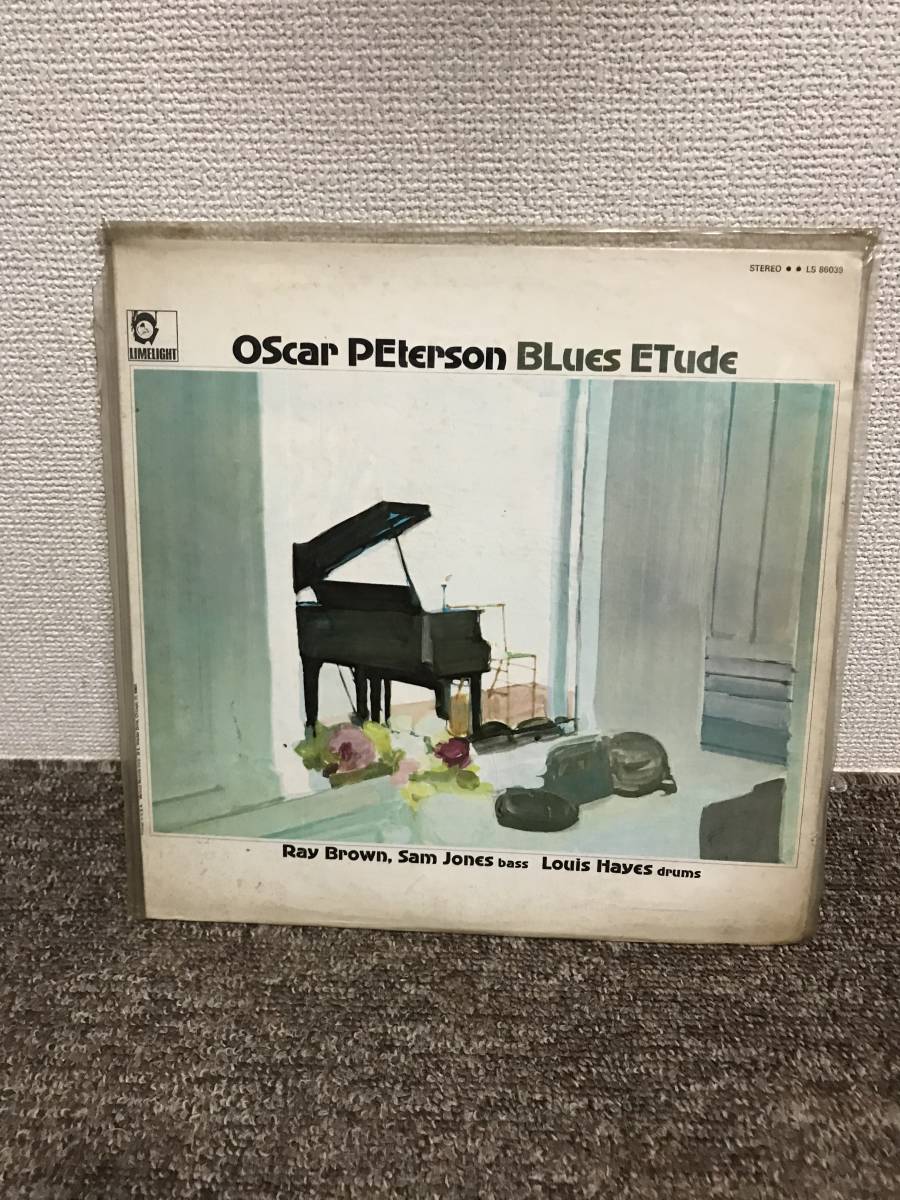 激安即決早い者勝ち02/レコード！OSCAR PETERSON!BLUES ETUDE_画像1