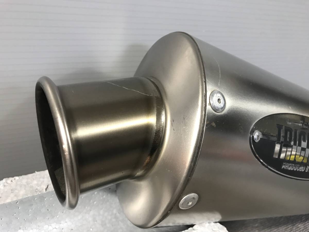 管理番号01753 トリックスター オーバル マフラー サイレンサー 管理番号01753 トリックスター オーバル マフラー サイレンサー