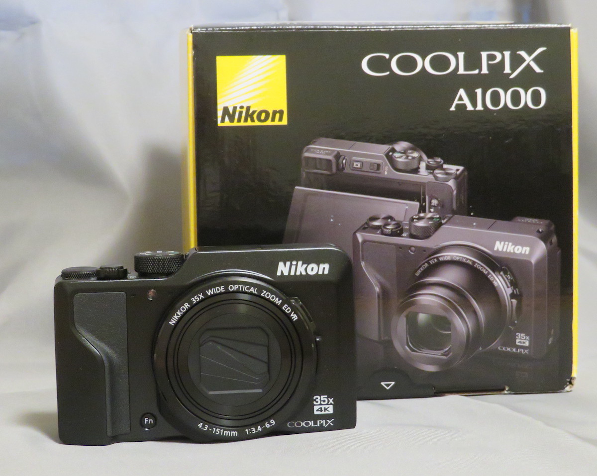 新品未使用：Nikon デジタルカメラ COOLPIX A1000 BK 光学35倍 ISO6400 クールピクス ブラック_画像1