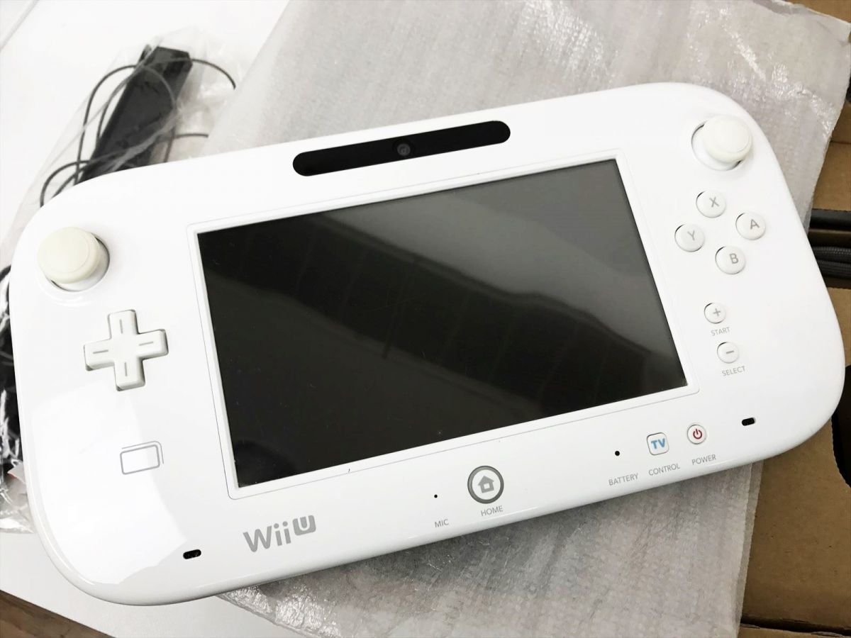 任天堂 WiiU マリオカート8セット 32GB ホワイト ニンテンドーWii U 未検品 DC07-599jy/G4