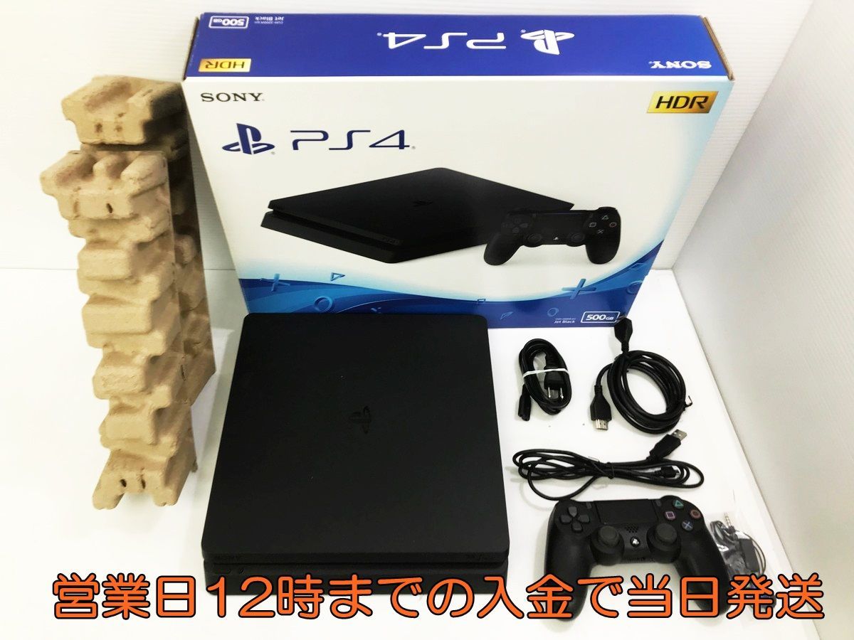 PlayStation4 ジェットブラック 500GB CUH-1100A B01 初期化・動作確認