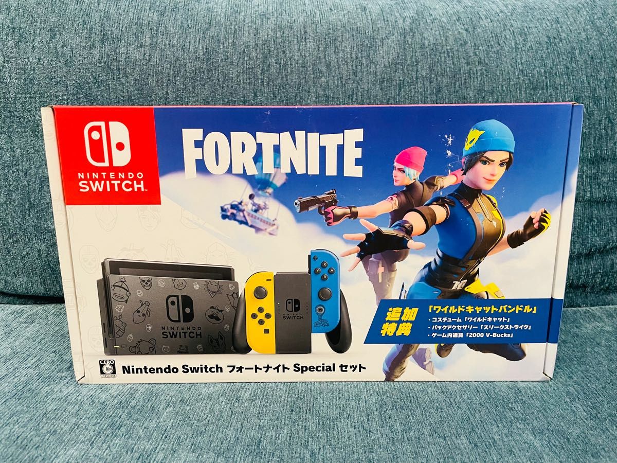 Switch 本体 フォートナイト コード有-