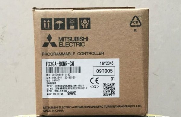 新品未開封 MITSUBISHI 三菱電機 FX3GA-60MR-CM FX3Gシリーズ制御機器 MELSEC-F 保証付き