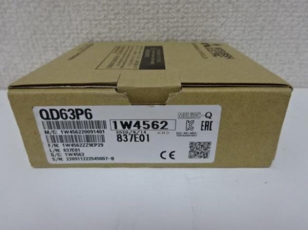 新品未開封 MITSUBISHI 三菱電機 QD63P6 シーケンサ 高速カウンタユニット 保証付き