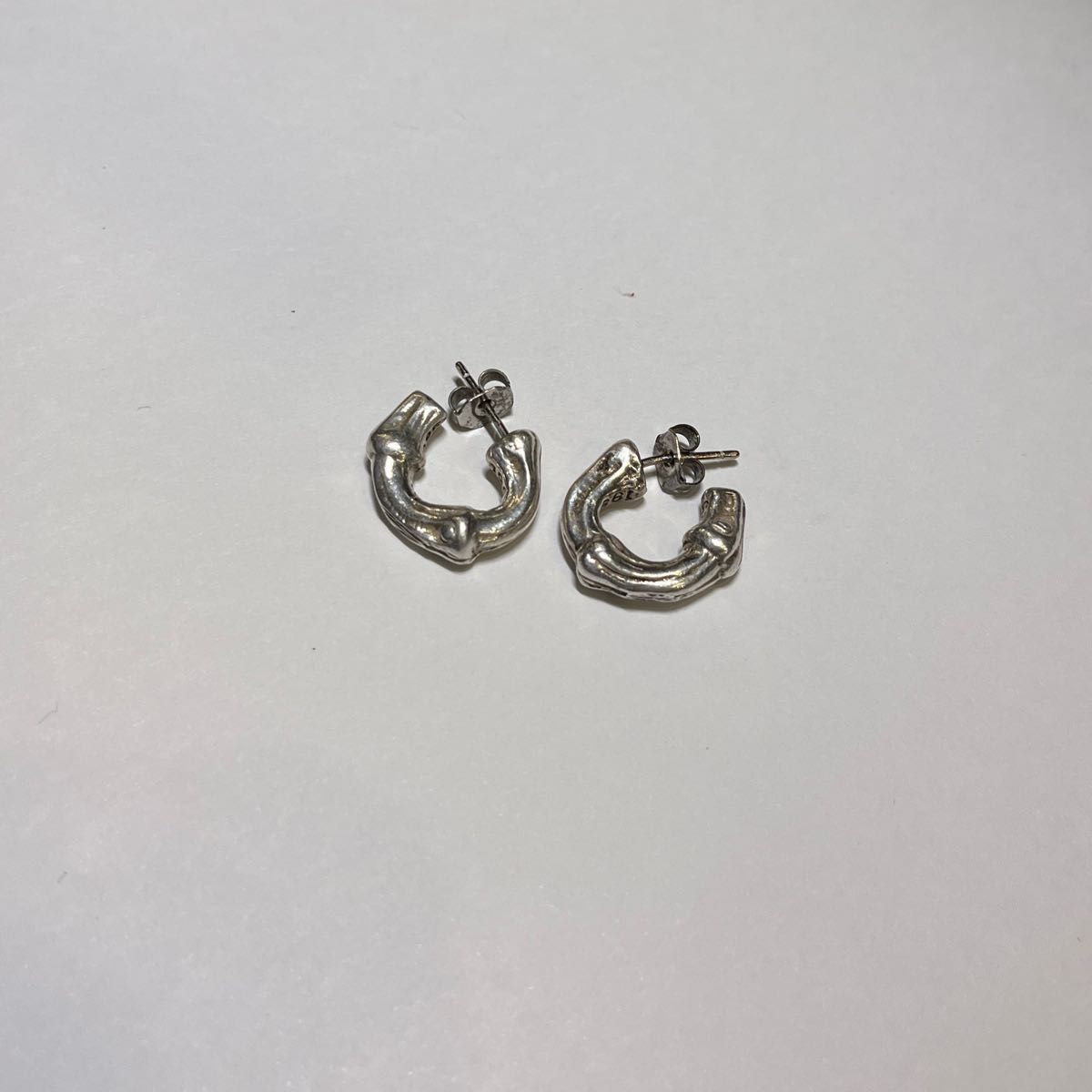 ☆希少超美品☆ TIFFANY ヴィンテージ バンブーピアス Ag925 925