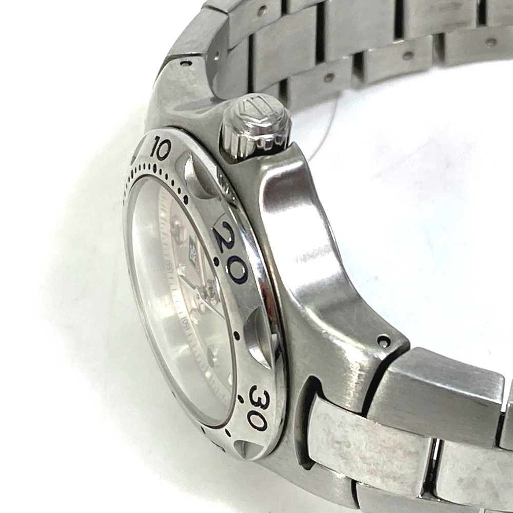TAG HEUER タグホイヤー WL1314 クォーツ デイト 腕時計 SS シルバー