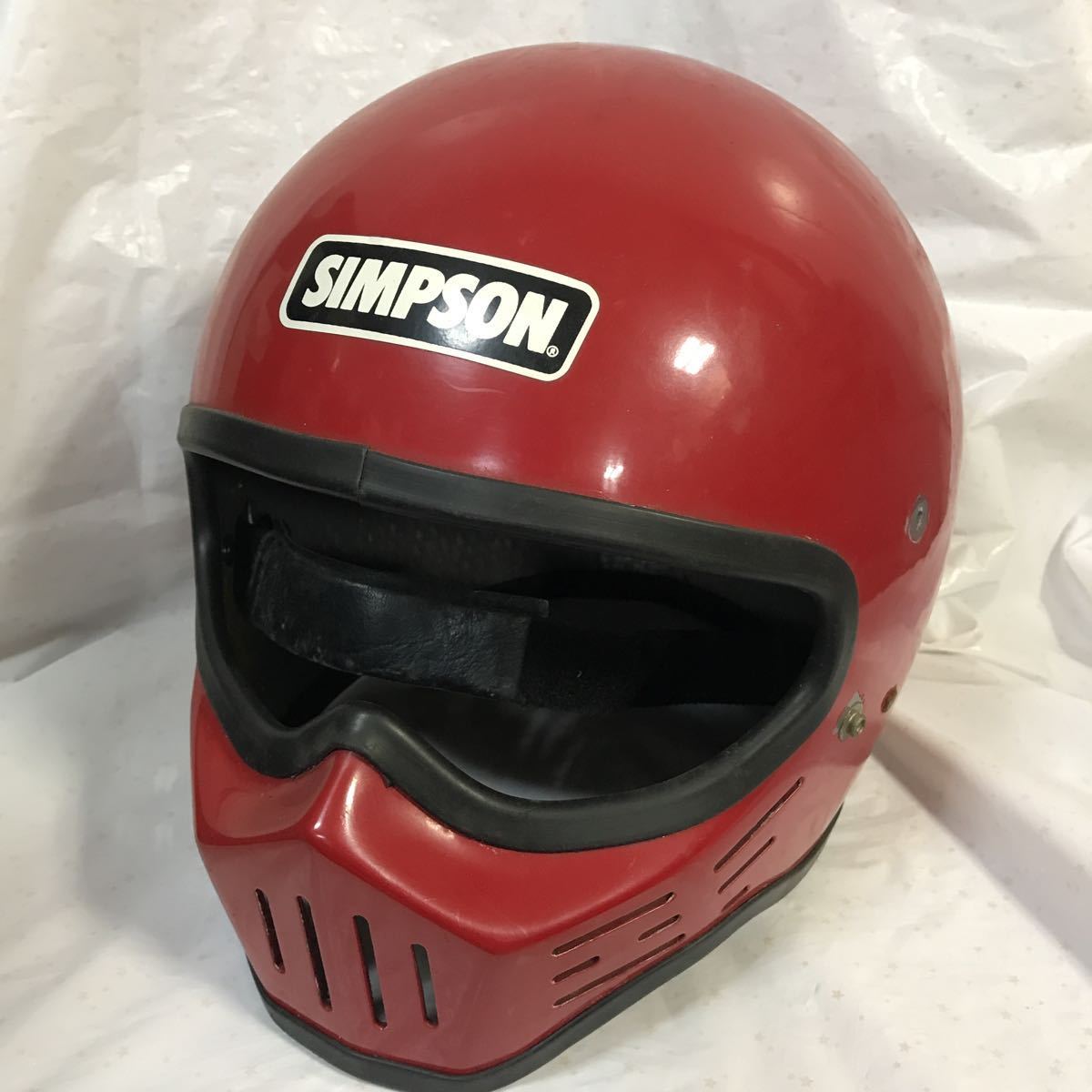 Yahoo!オークション - M187 当時物 70s SIMPSON M30 赤 フル Yahoo!オークション - M187 当時物 70s SIMPSON M30 赤 フル