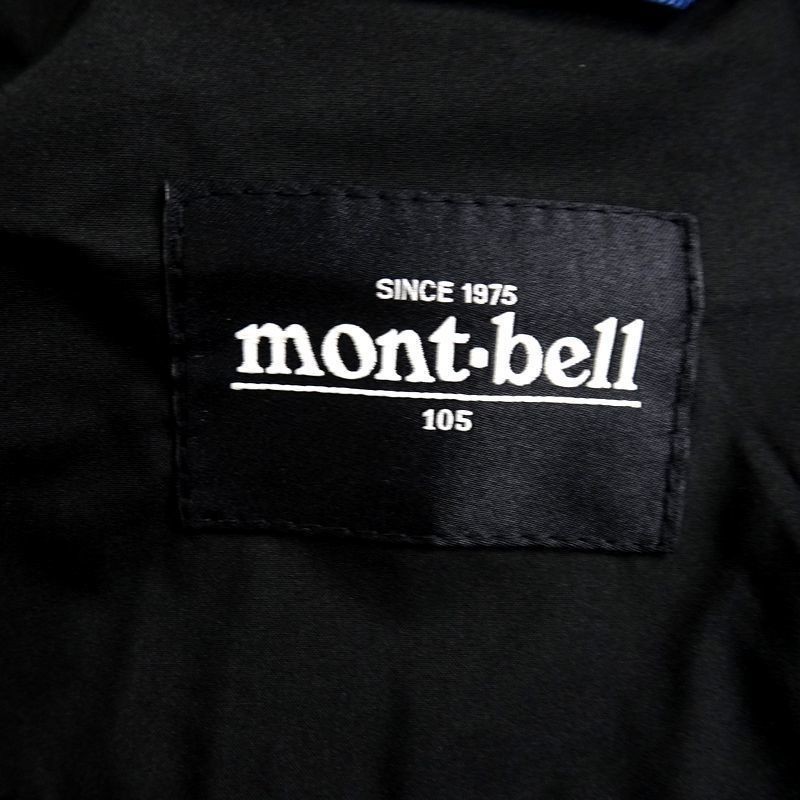 mont-bell モンベル 新品 定5.4万 撥水 防風 UVカット 保温 グース ダウンジャケット ブルゾン MW3EWMDL803 BLK 105/XL ▲120▼out1659a_画像5