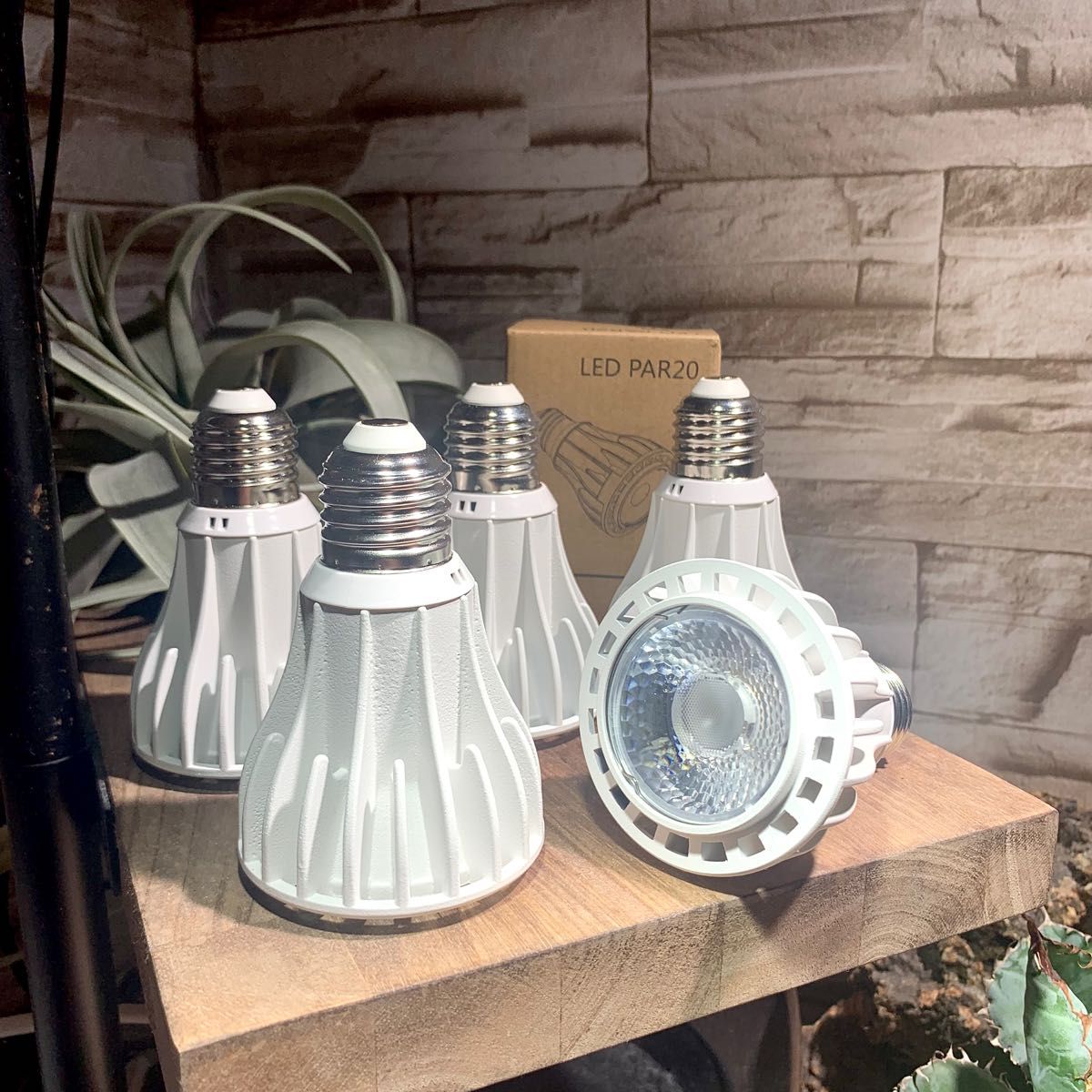 ついに入荷 24w植物育成ライトGrowLight 6000K COBLED 3個 ...