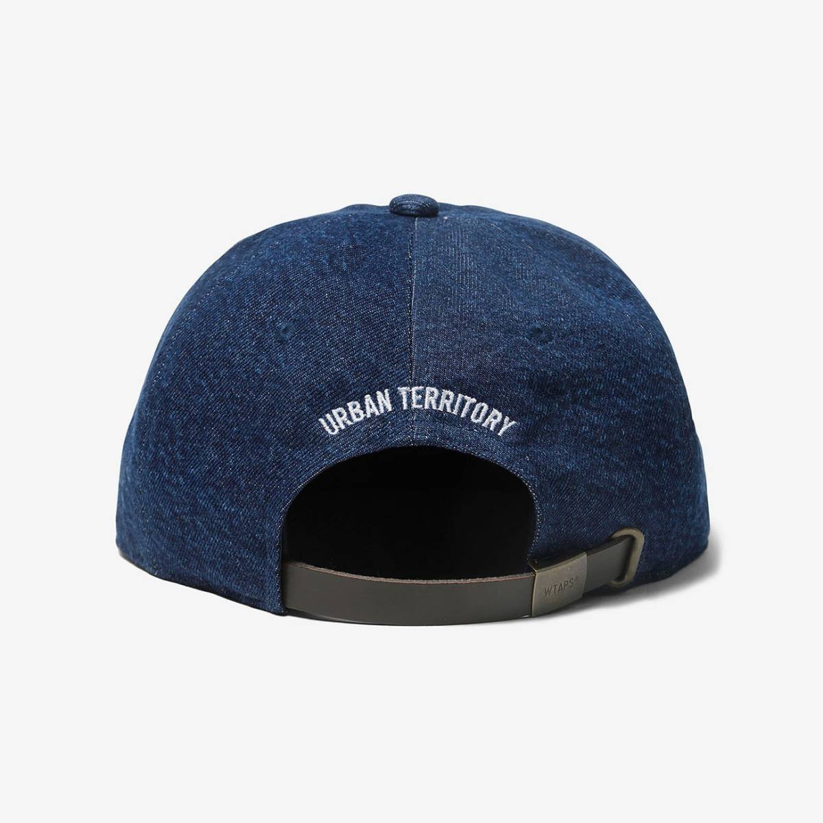 希少☆新品本物【INDIGO】☆T-6H 01 CAP COTTON DENIM SIGN 刺繍ロゴ