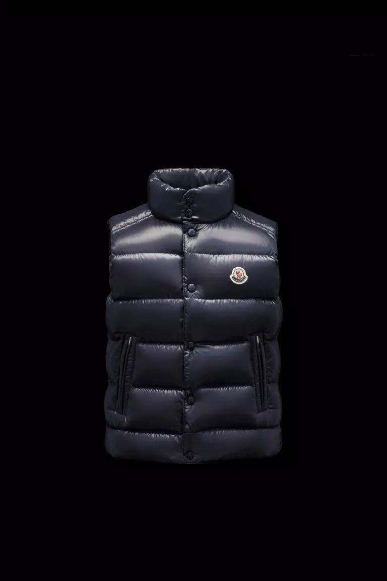 送料無料 未使用 MONCLER TIB モンクレール 1 ネイビー 系 742 ダウンベスト ダウン 正規品 チブ ジレ ダウン ベスト