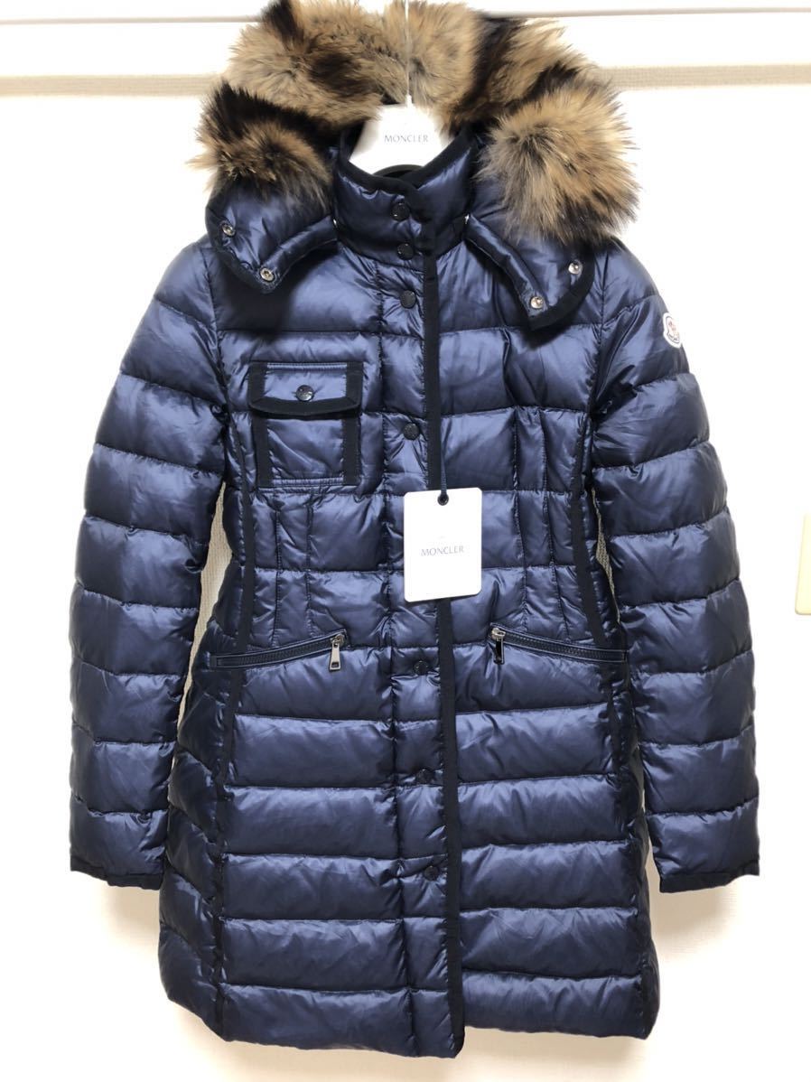 再値下げMONCLER HERMIFUR 美品⭐︎ネイビー サイズ2