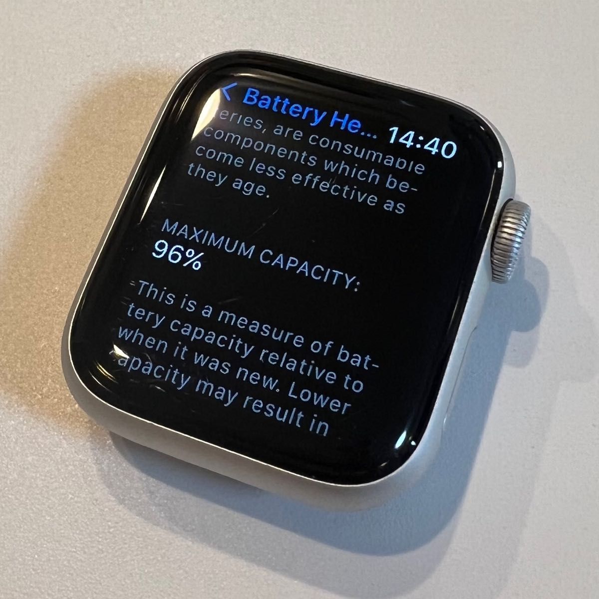 Apple Watch SE 40mm GPSモデル バッテリー96% 美品 | noonanwaste.com