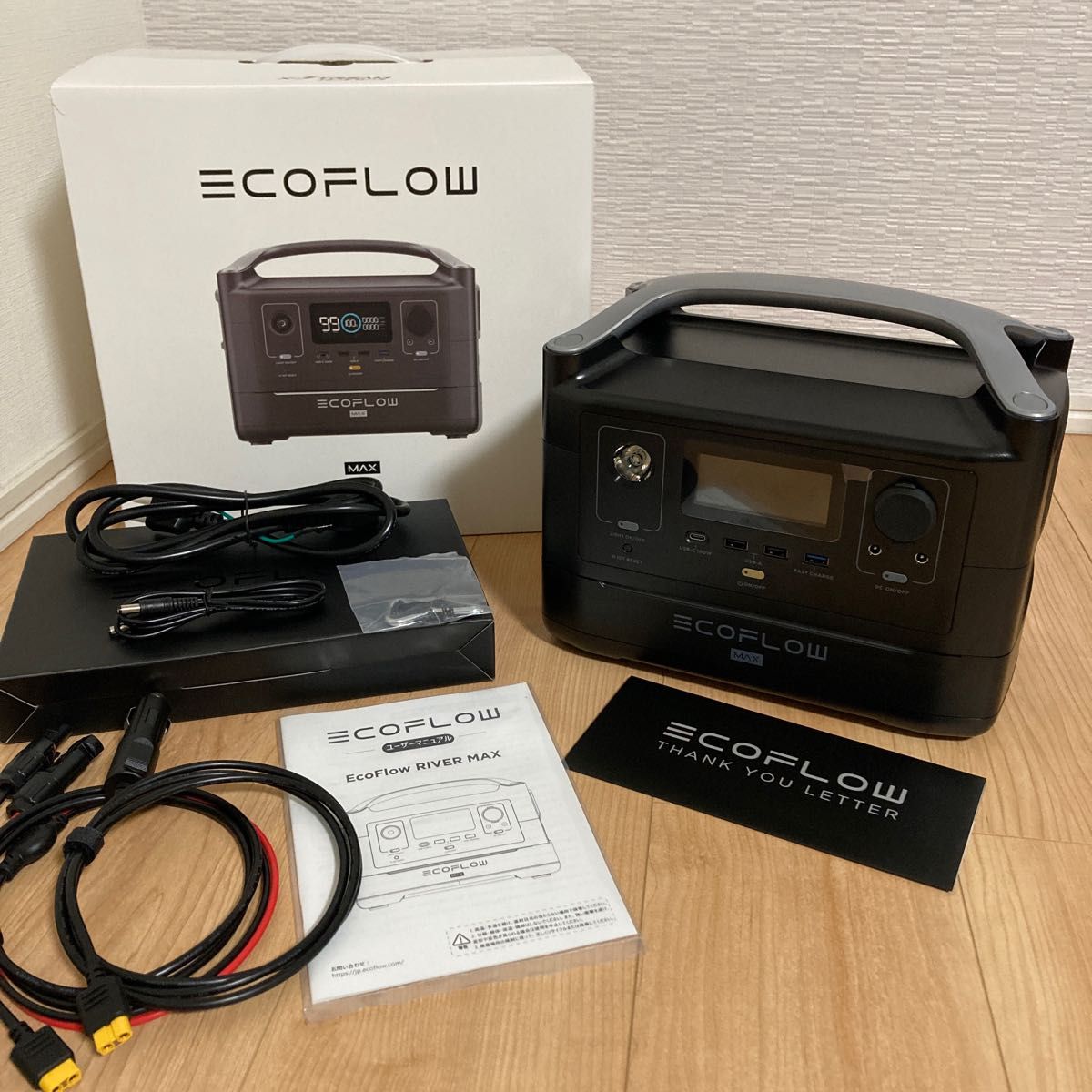 EcoFlow RIVER MAX 新品未使用☆ 電池、充電池 電池、充電池