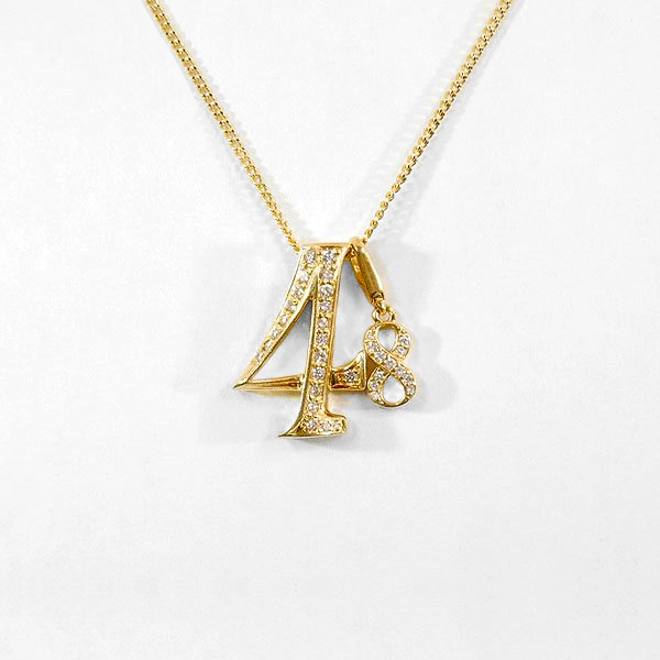 限定製作】 ノンブル NOMBRE プティ ペンダント NO8 トップ チャーム