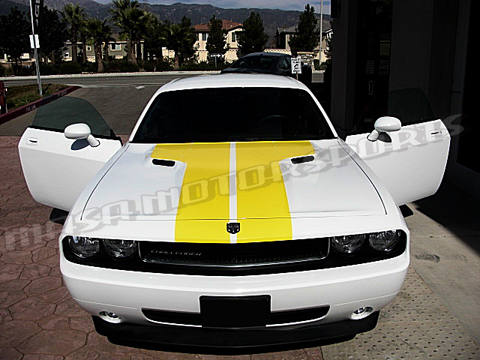 CHRYSLER クライスラー DODGE Challenger ダッジチャレンジャー バンパー フロントリップカスタムカーボンシート 外装 パーツ ドレスアップ_カスタムデカール/他出品欄にて有り