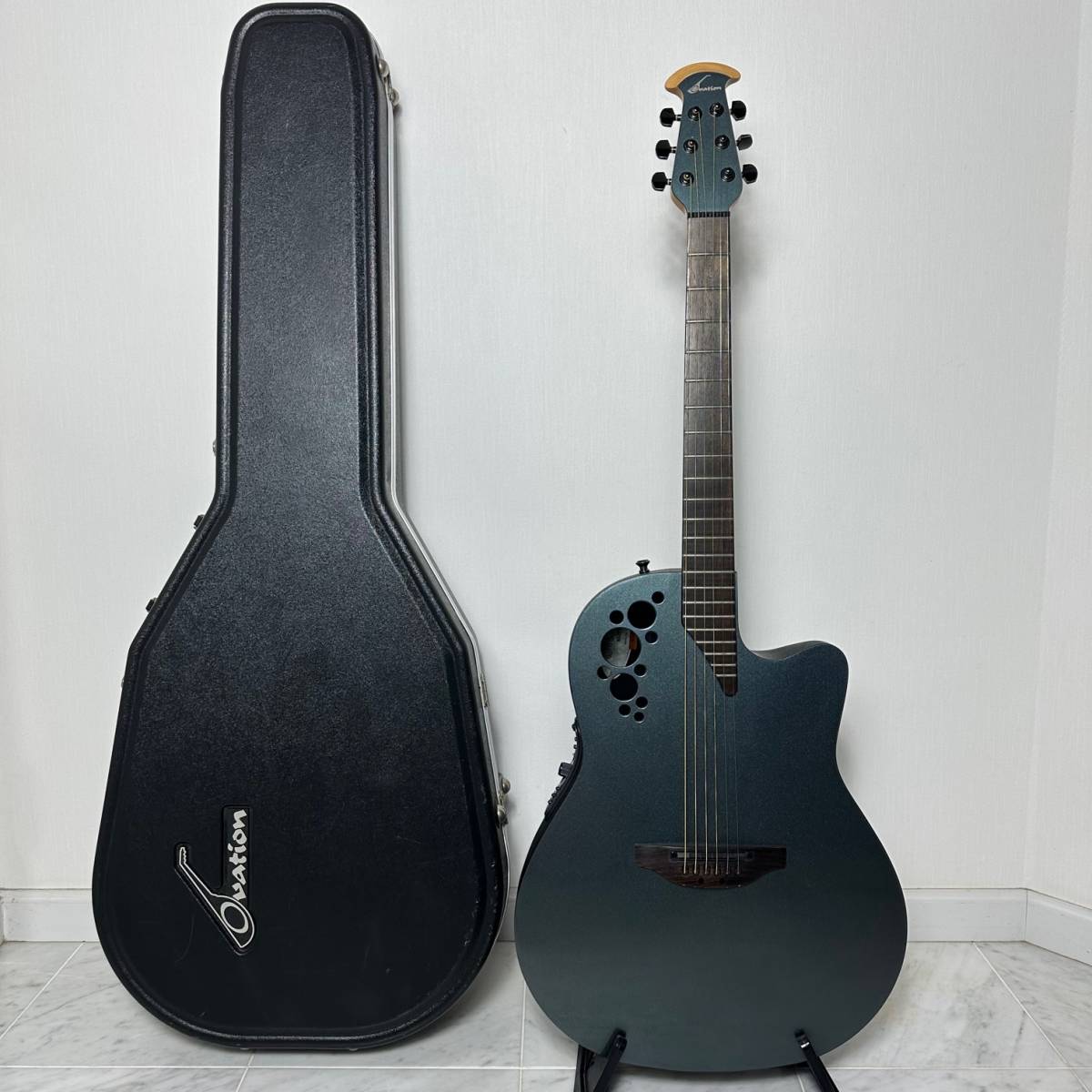 希少 美品 Ovation 1778TX ELITE エリート ハードケース 付属品付 オベーション