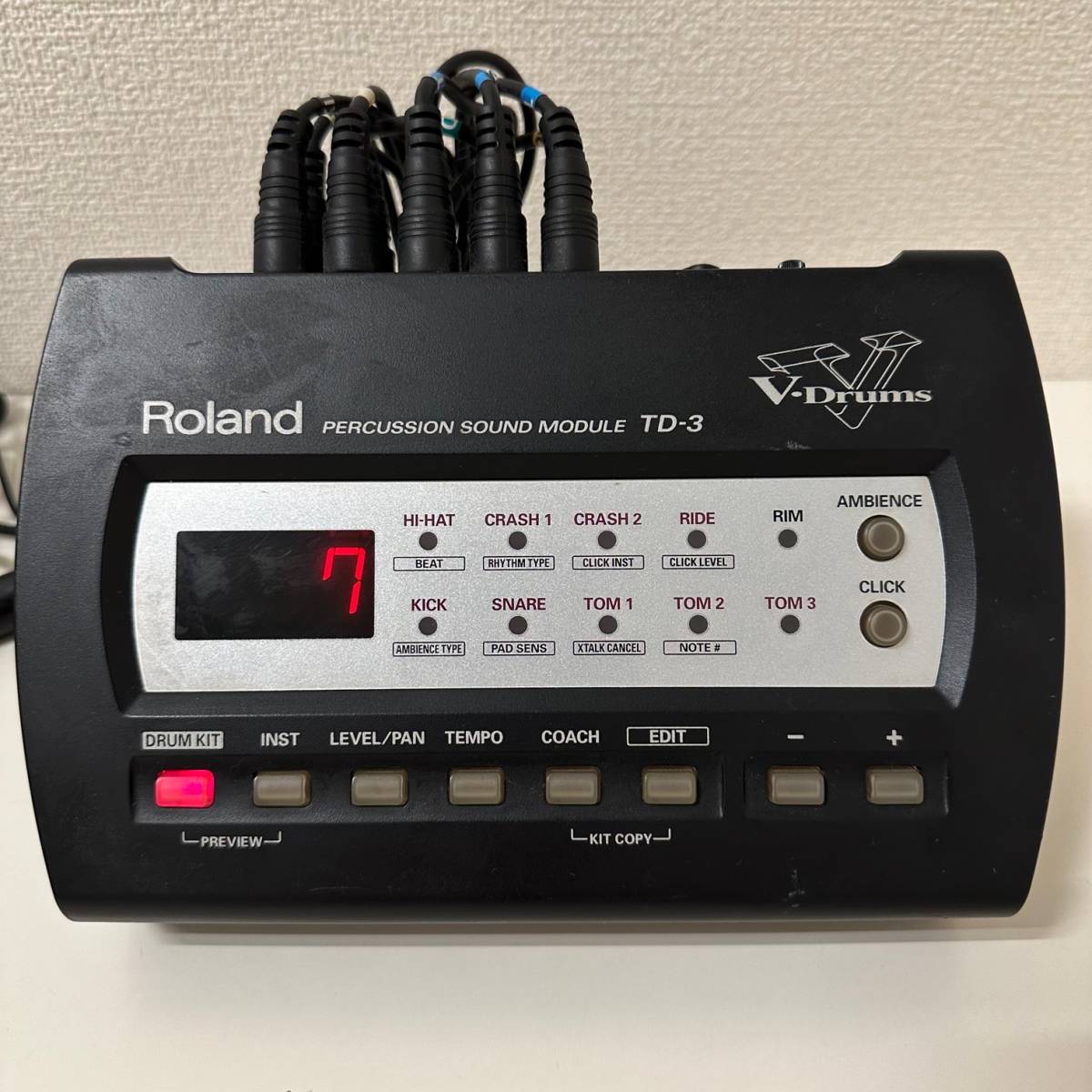 ROLAND ローランド TD-3 サウンドモジュール 電子ドラム V-Drums(電子 