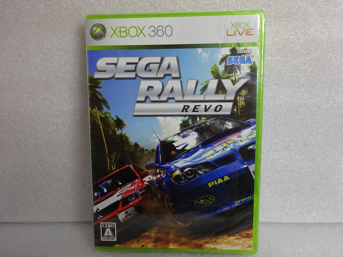 未開封品 XBOX360 セガラリー レヴォ/SEGA RALLY REVO マイクロソフト