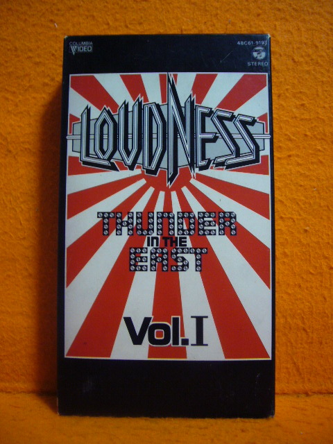 VHS ラウドネス／サンダー・イン・ジ・イースト Vol.Ⅰ LOUDNESS の画像1