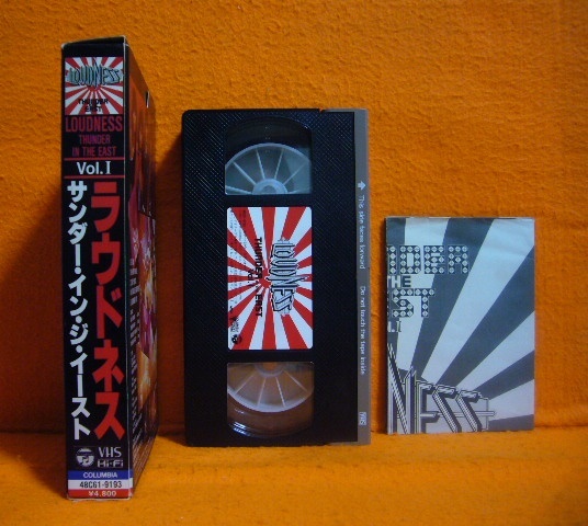 VHS ラウドネス／サンダー・イン・ジ・イースト Vol.Ⅰ LOUDNESS の画像3