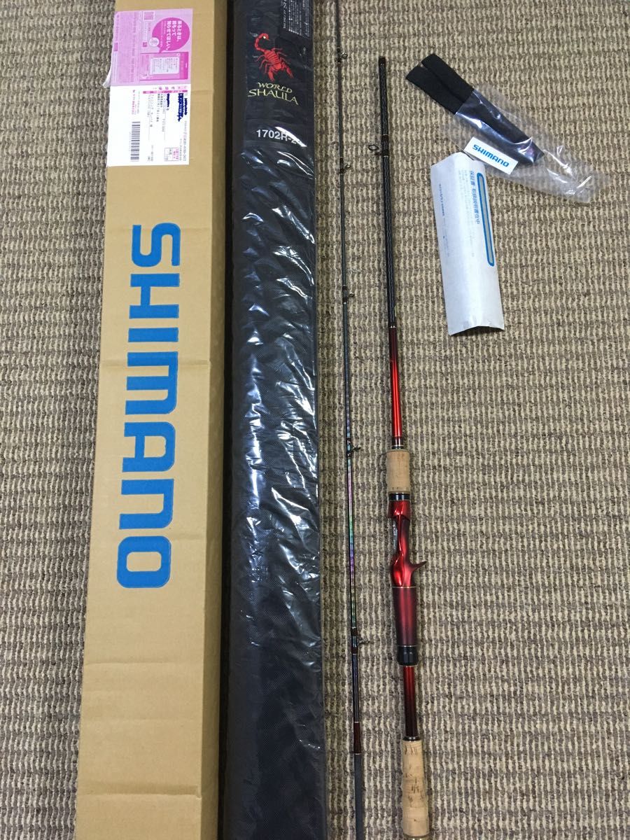 新しい到着 シマノ 4ピース ベイト ロッド パックロッド ワールド