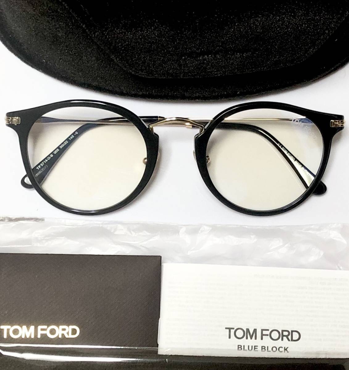 正規新品 イタリア製 TOM FORD TF5714-D-B 005 アジアンモデル ブルー