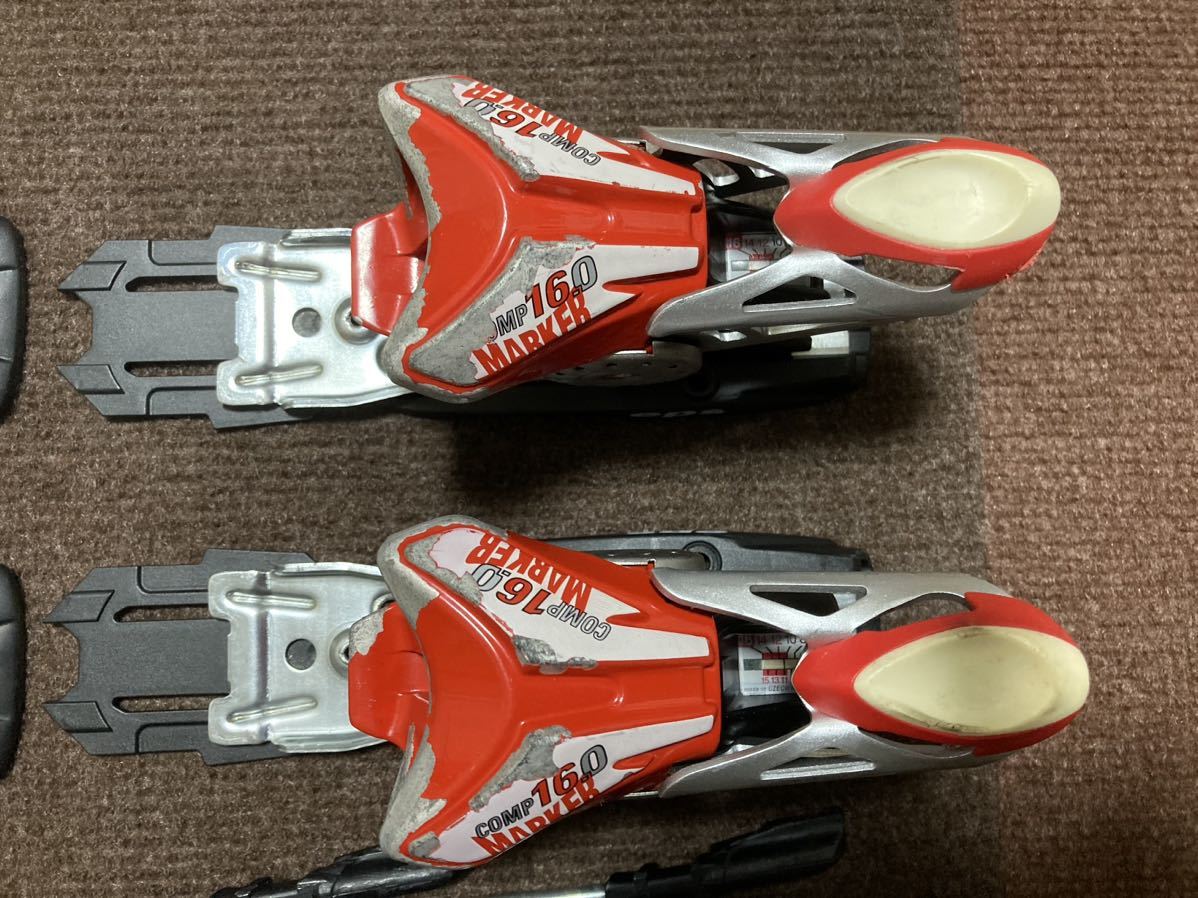 MARKER COMP16.0 ビンディング マーカーコンプ 選手用 競技用 検定 大会 レース レーシング フォルクル Volkl フォルクル