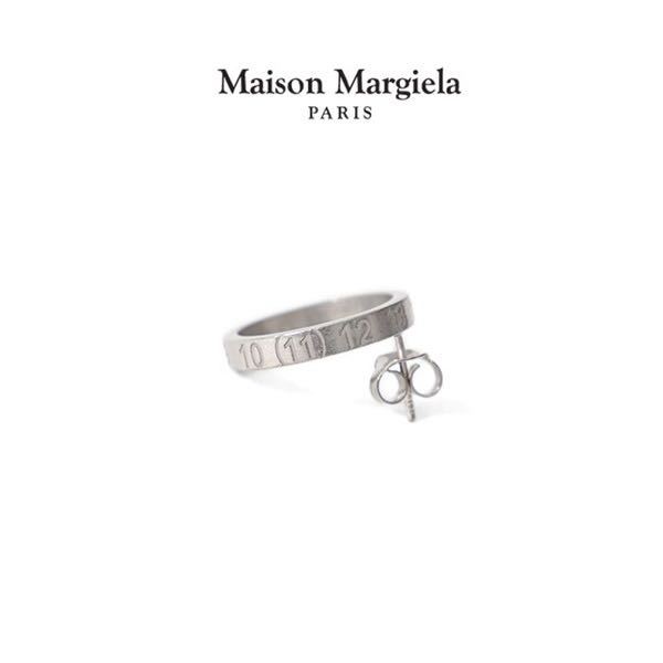 在庫僅少】 Maison Margiela サークルピアス ナンバーリング メゾン