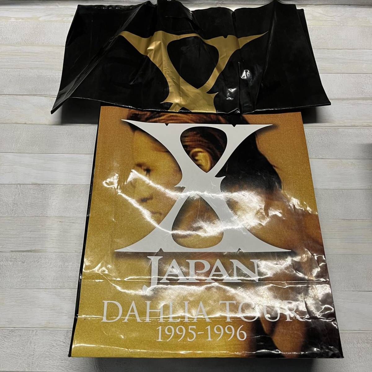 X JAPAN グッズ 写真集 ツアー CD VHS まとめ セット エックスジャパン おまけ袋付_画像5