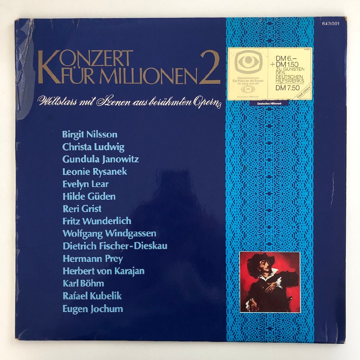 LP/ KONZERT FUR MILLIONEN 2 / モーツァルト：後宮からの誘拐 他 / ドイツ盤 DGG 643001 1226_画像1