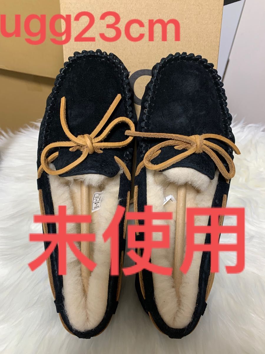 良好品】 UGG 23cm 未使用 ダコタ(DAKOTA) モカシン モカシン