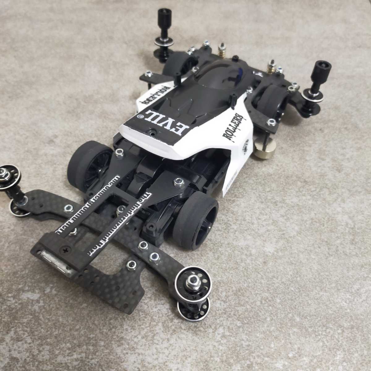 素晴らしい ミニ四駆完成品 左右独立スラダン MSフレキ サンダー
