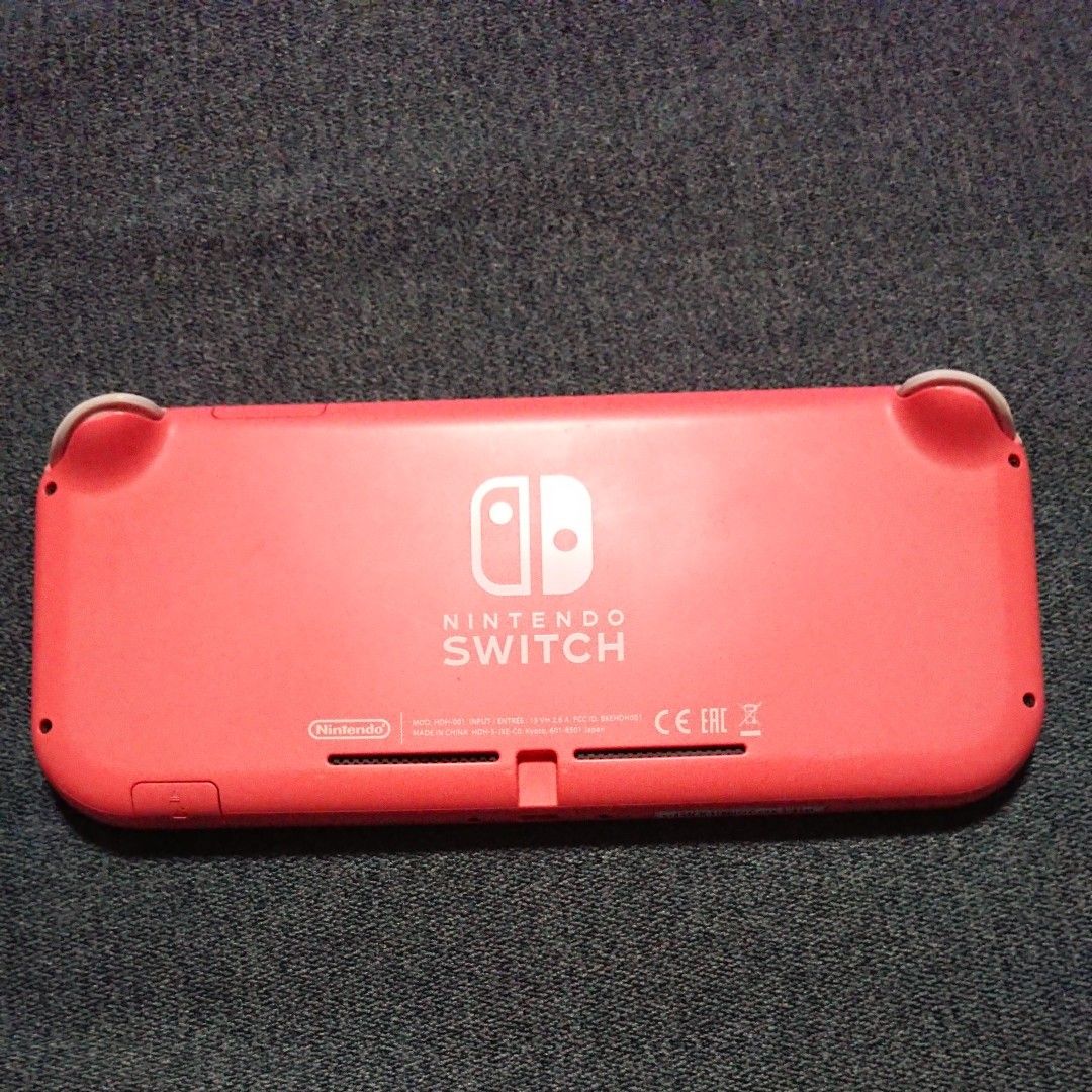 Nintendo Switch Lite ピンク 本体のみ 動作確認済み 画面傷無し! スイッチライト コーラル