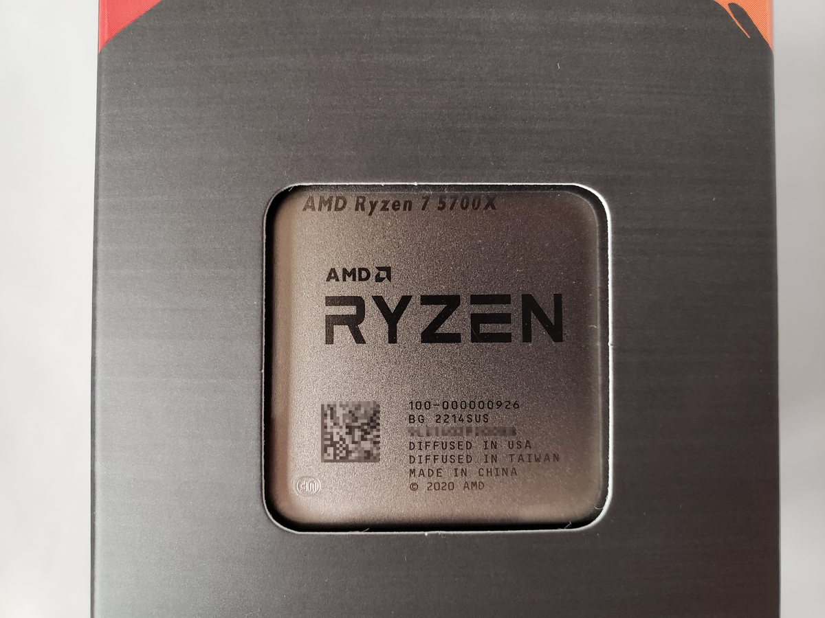 ヤフオク! - 新品 未開封 AMD Ryzen 7 5700X BOX 8コア 16ス...