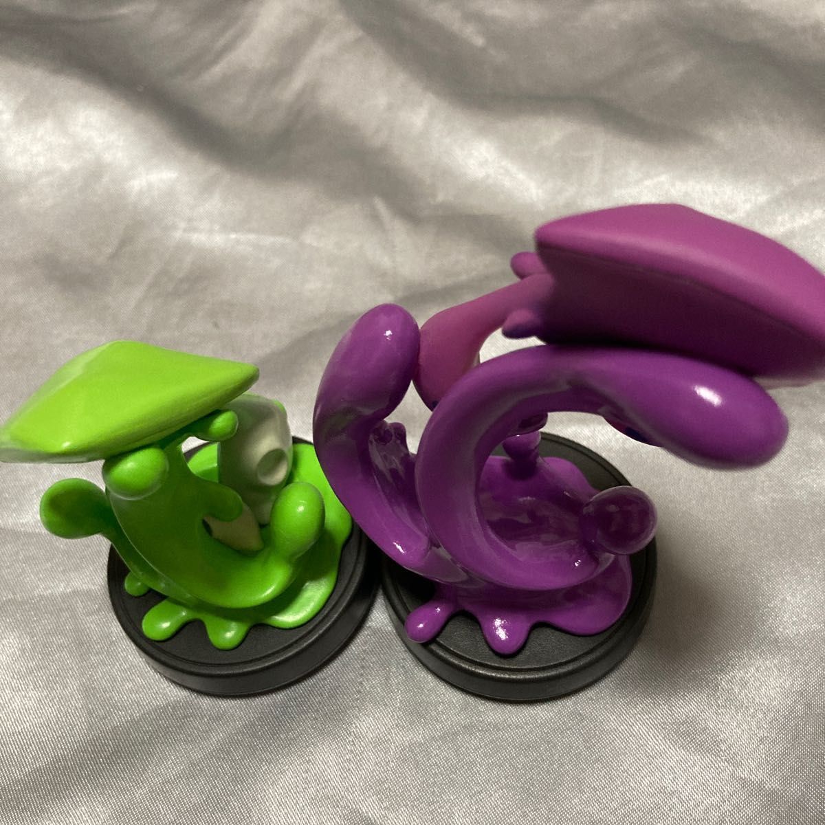 amiibo スプラトゥーンアミーボ Splatoon amiibo イカ2体セット　ネオンパープル　イカ