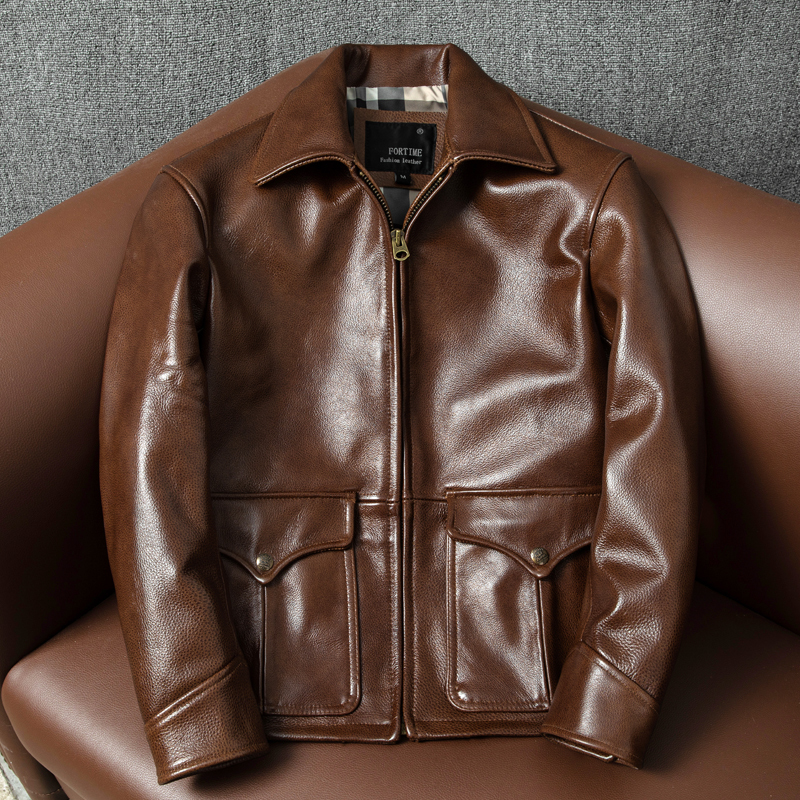 充実の品 アメカジ 上品 レザージャケット S~5XL 秋冬 革ジャン 牛革 高級 ライダースジャケット 本革 Lサイズ 充実の品 アメカジ 上品 レザージャケット S~5XL 秋冬 革ジャン 牛革 高級 ライダースジャケット 本革 Lサイズ