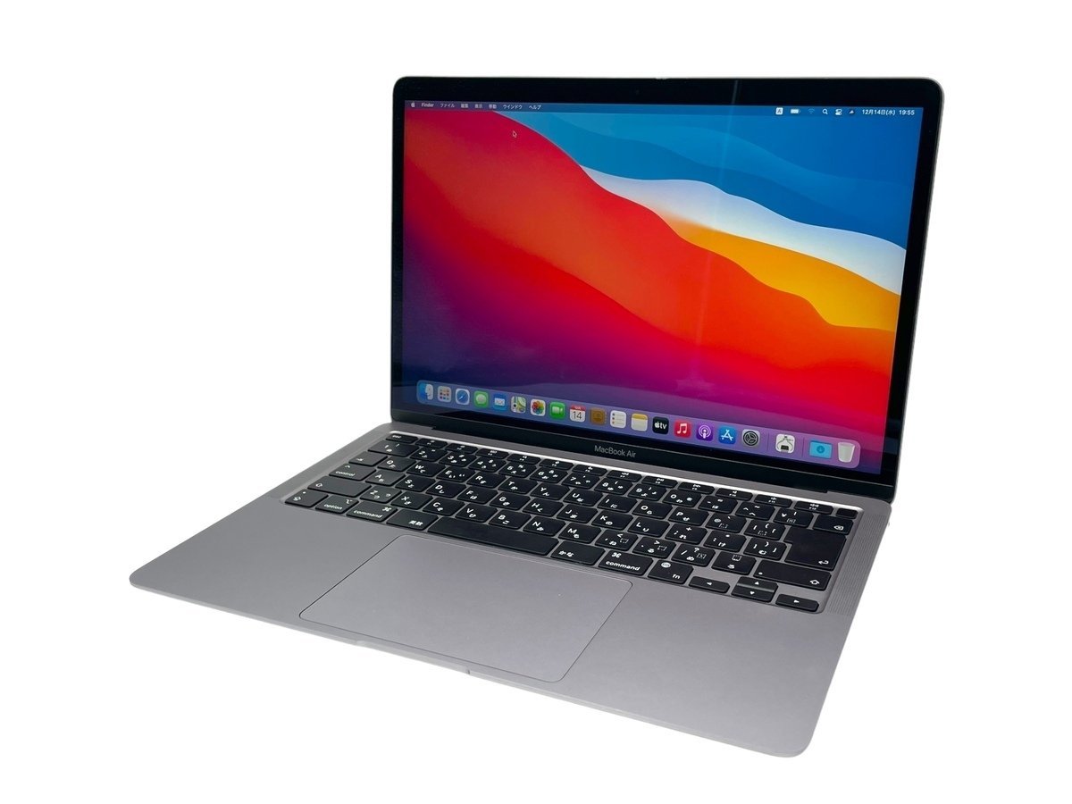 Apple MacBook Air M1 2020 13インチ スペースグレー A2337 8コアCPU 7コアGPU メモリ16G フラッシュストレージ 1TB 動作確認済 初期化設定