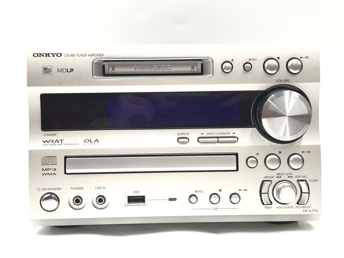 ONKYO オンキョーCD MDチューナーアンプ FR-N7FX D-N7FX - アンプ