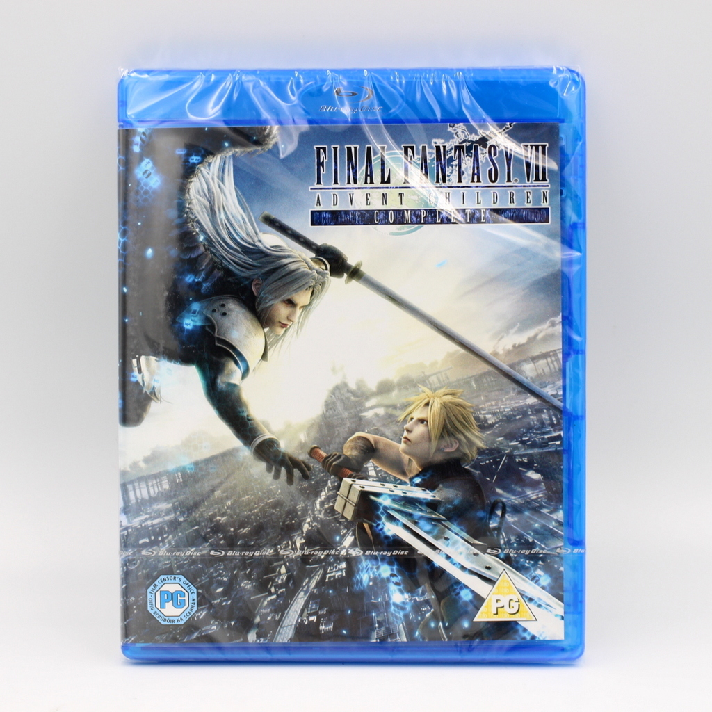 新品 ファイナルファンタジー 7 Final Fantasy VII アドベントチルドレン Advent Children Complete コンプリート Blu-ray UK盤 PS4再生可