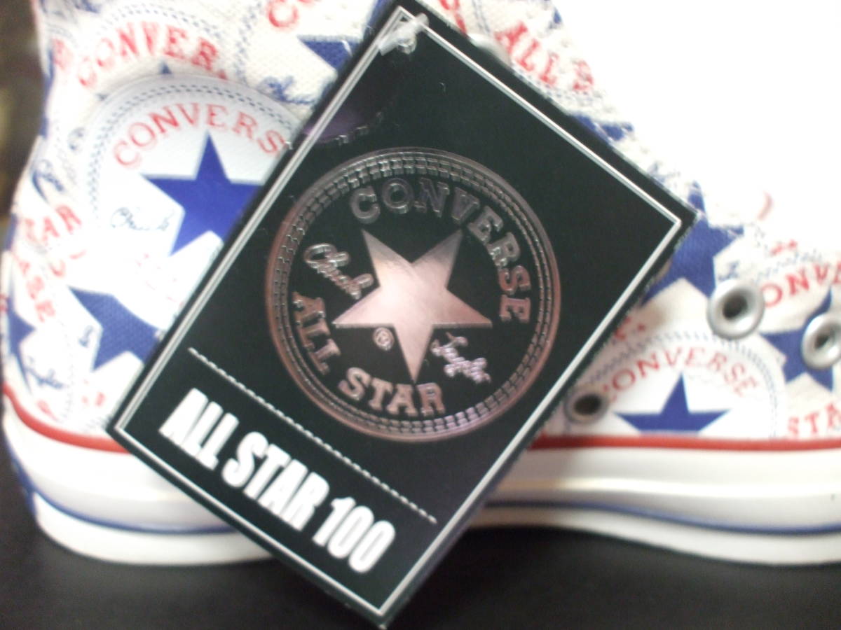 【１００周年記念モデル】☆彡 ♪新品 コンバース スニーカー オールスター 100 メニーパッチ ハイ ALL STAR 100 MANYPATCH HI ホワイト ♪_画像4